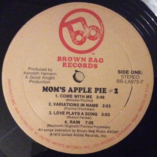Mom's Apple Pie ~ #2 (Vinyl) - Djungel & Jazz