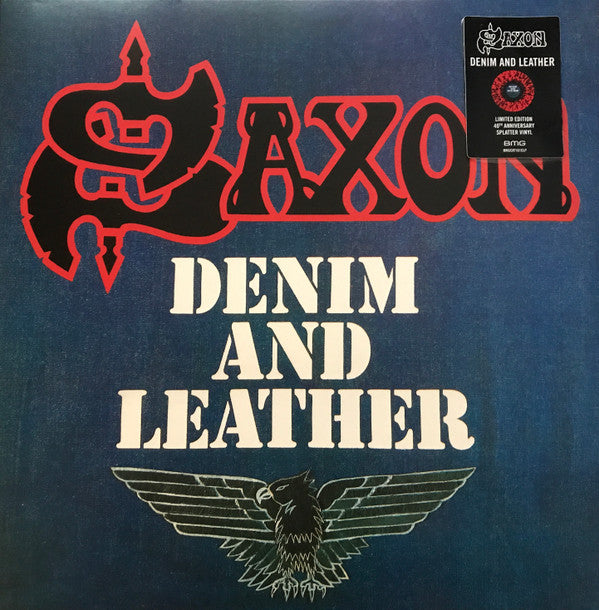 Saxon ~ Denim And Leather (Vinyl) - Djungel & Jazz