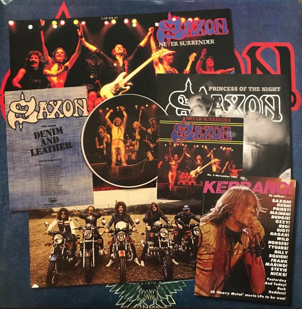 Saxon ~ Denim And Leather (Vinyl) - Djungel & Jazz