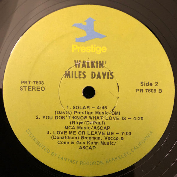 Miles Davis ~ Walkin' (Vinyl) - Djungel & Jazz