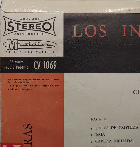 Los Indios Tabajaras ~ Chants Folkloriques Et Populaires D'Amérique Latine (Vinyl) - Djungel & Jazz