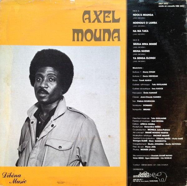 Axel Mouna ~ Také (Vinyl) - Djungel & Jazz