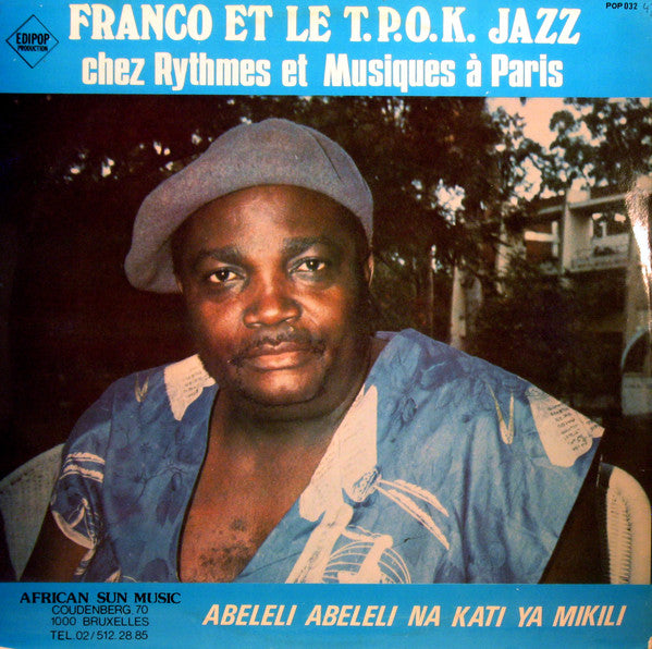 Franco Et Orchestre T.P.O.K. Jazz ~ Chez Rythmes Et Musiques A Paris (Vinyl) - Djungel & Jazz
