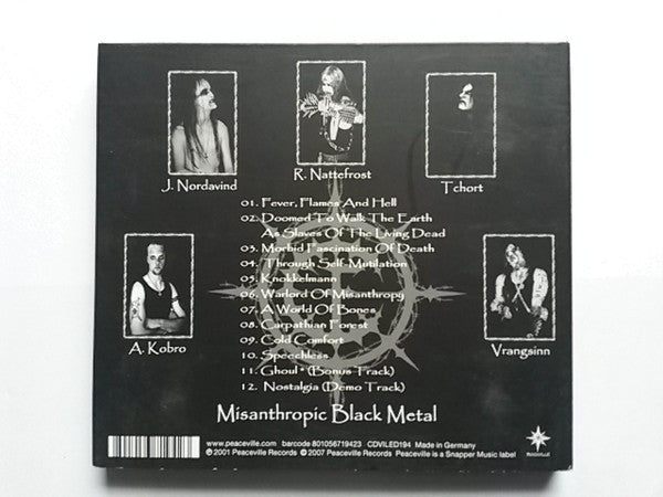 Carpathian Forest ~ Morbid Fascination Of Death (Vinyl) - Djungel & Jazz
