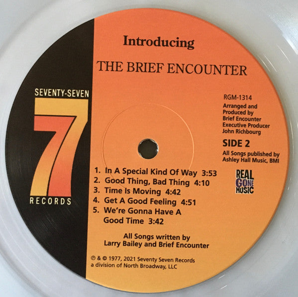 The Brief Encounter* : The Brief Encounter (LP, Album, RE, Smo)