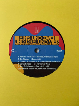 Various : Eins Und Zwei Und Drei Und Vier (Deutsche Experimentelle Pop-Musik 1980-86) (2xLP, Album, Comp)