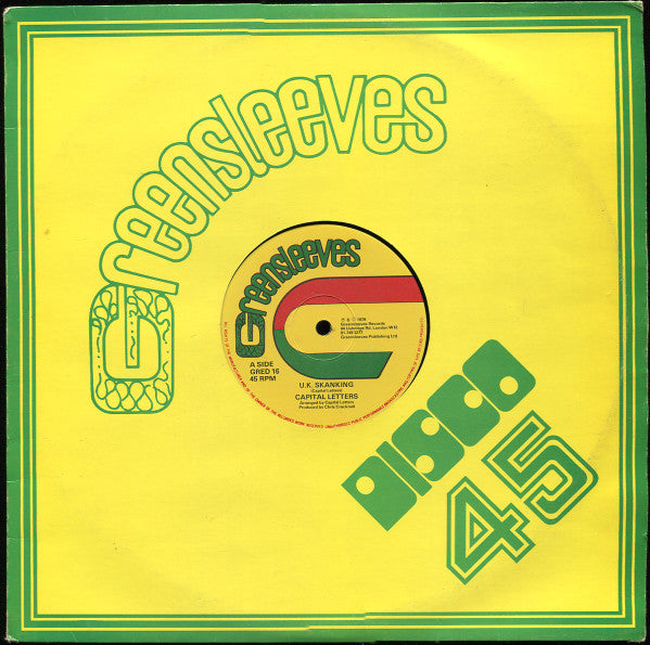 Capital Letters ~ U.K. Skanking (Vinyl) - Djungel & Jazz