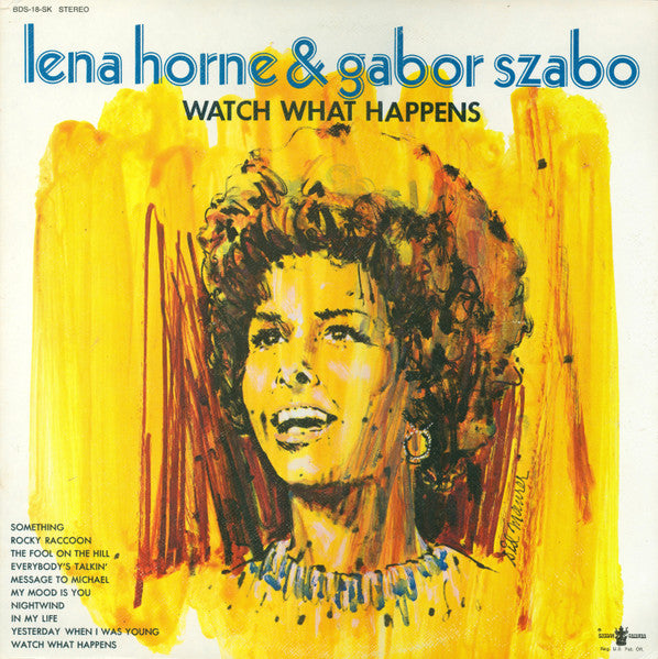 Lena Horne & Gabor Szabo : Watch What Happens (LP, Album, RE)