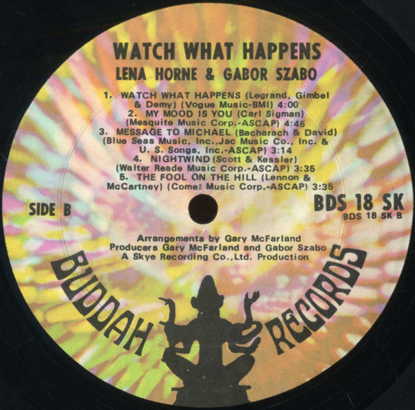 Lena Horne & Gabor Szabo : Watch What Happens (LP, Album, RE)