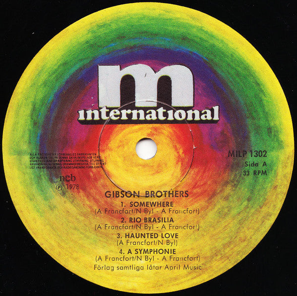 Gibson Brothers ~ By Night (Vinyl) - Djungel & Jazz