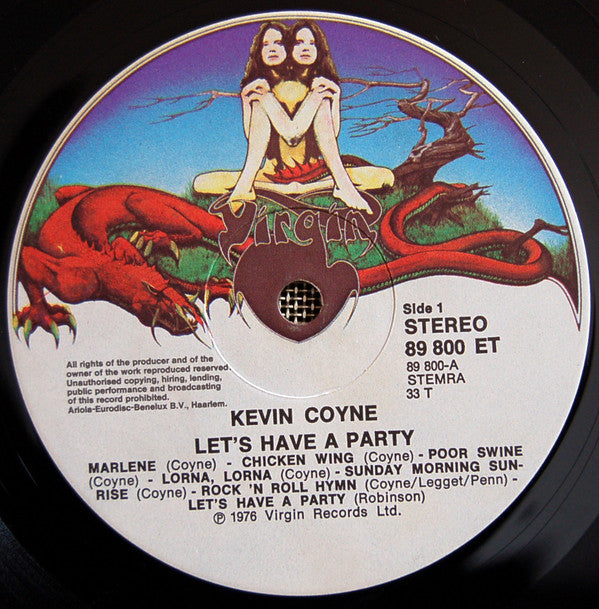 Kevin Coyne ~ Let's Have A Party (Vinyl) - Djungel & Jazz