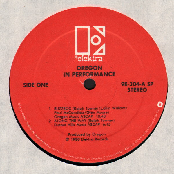 Oregon ~ In Performance (Vinyl) - Djungel & Jazz