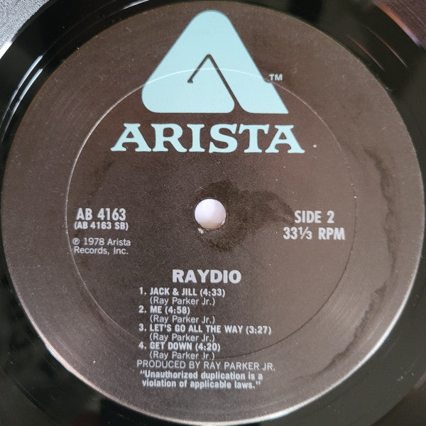 Raydio : Raydio (LP, Album, Ter)