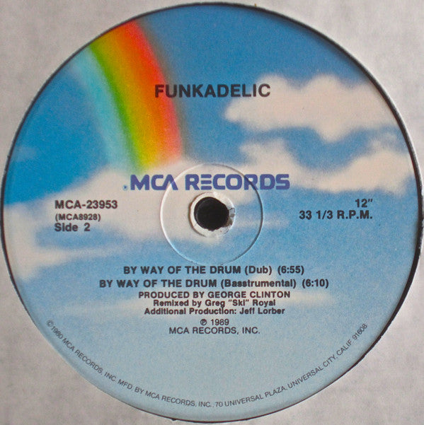 Funkadelic ~ By Way Of The Drum (Vinyl) - Djungel & Jazz