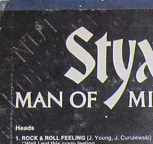 Styx ~ Man Of Miracles (Vinyl) - Djungel & Jazz