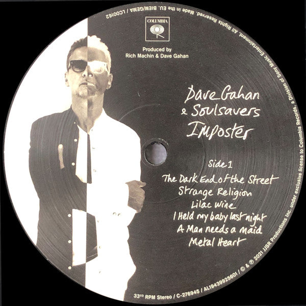 Dave Gahan & Soulsavers ~ Imposter (Vinyl) - Djungel & Jazz