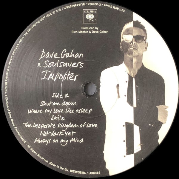 Dave Gahan & Soulsavers ~ Imposter (Vinyl) - Djungel & Jazz