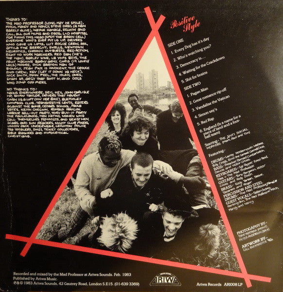 Anti Social Workers And Mad Professor : Punky Reggae Party (LP, Album, Old)
