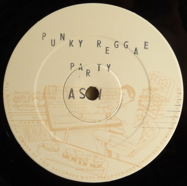Anti Social Workers And Mad Professor : Punky Reggae Party (LP, Album, Old)