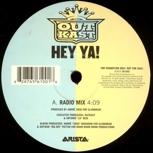 OutKast : Hey Ya! (12", Promo)
