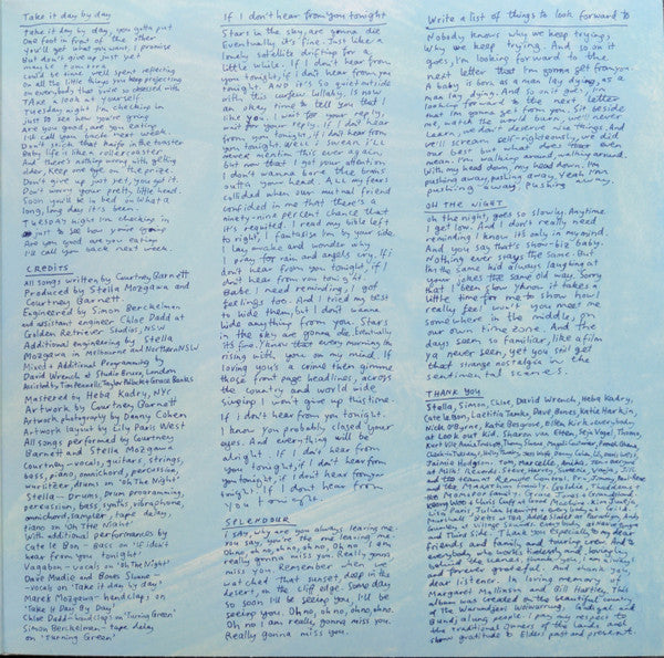Courtney Barnett ~ Things Take Time, Take Time (Vinyl) - Djungel & Jazz