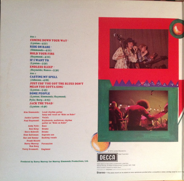 Savoy Brown ~ Jack The Toad (Vinyl) - Djungel & Jazz