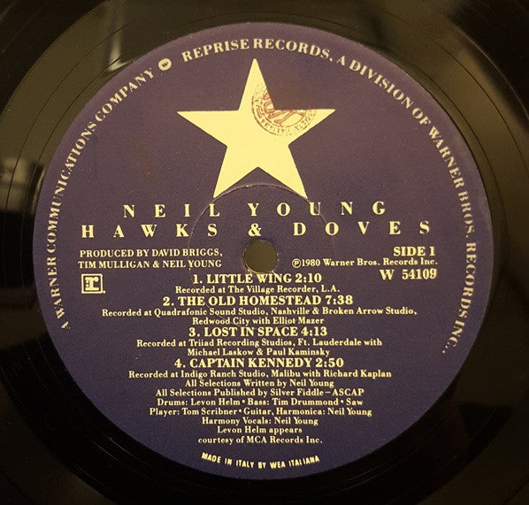 Neil Young ~ Hawks & Doves (Vinyl) - Djungel & Jazz