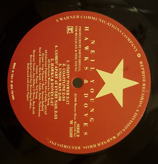 Neil Young ~ Hawks & Doves (Vinyl) - Djungel & Jazz