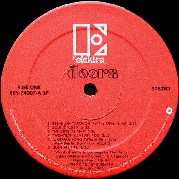 The Doors ~ The Doors (Vinyl) - Djungel & Jazz