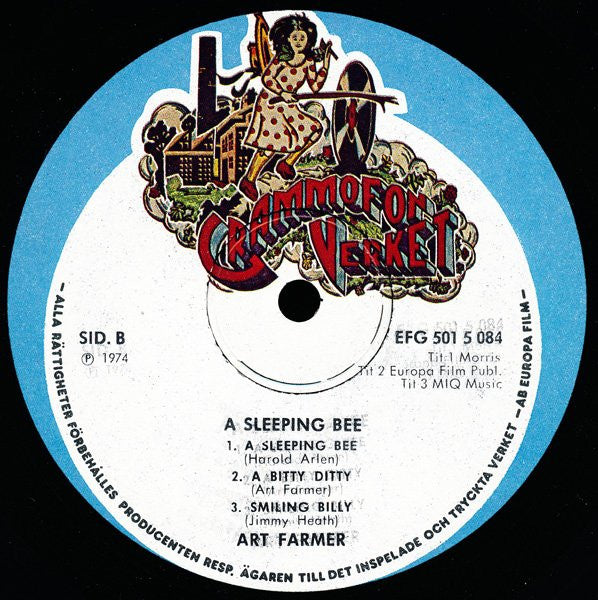 Art Farmer ~ A Sleeping Bee (Vinyl) - Djungel & Jazz