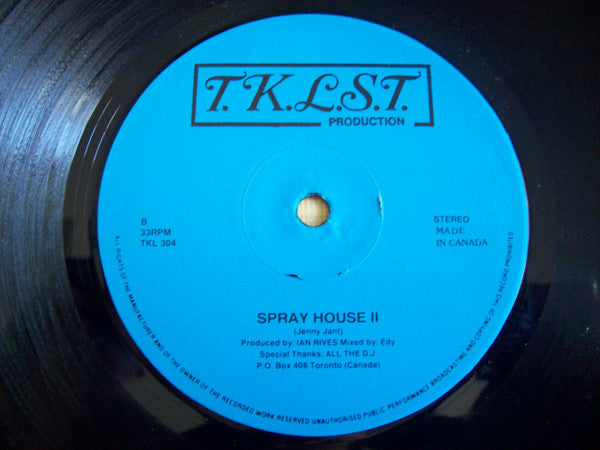 Various ~ Spray House II (Vinyl) - Djungel & Jazz