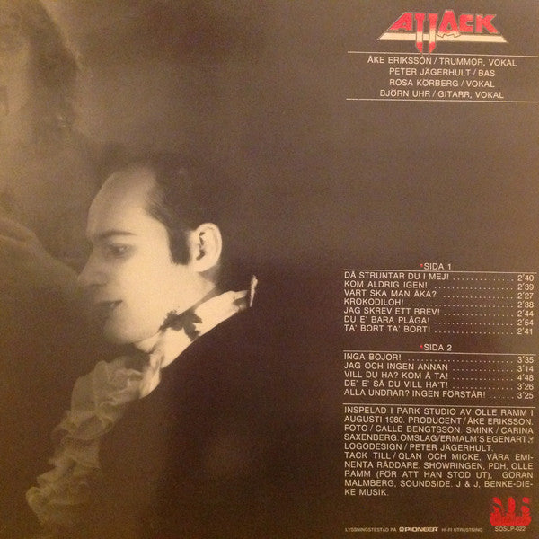 Attack ~ Vampyr Rock (Vinyl) - Djungel & Jazz