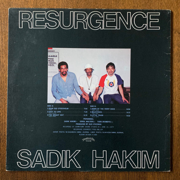 Sadik Hakim : Resurgence (LP, Album)