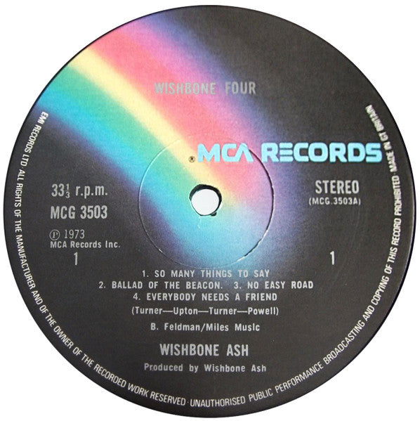 Wishbone Ash ~ Wishbone Four (Vinyl) - Djungel & Jazz
