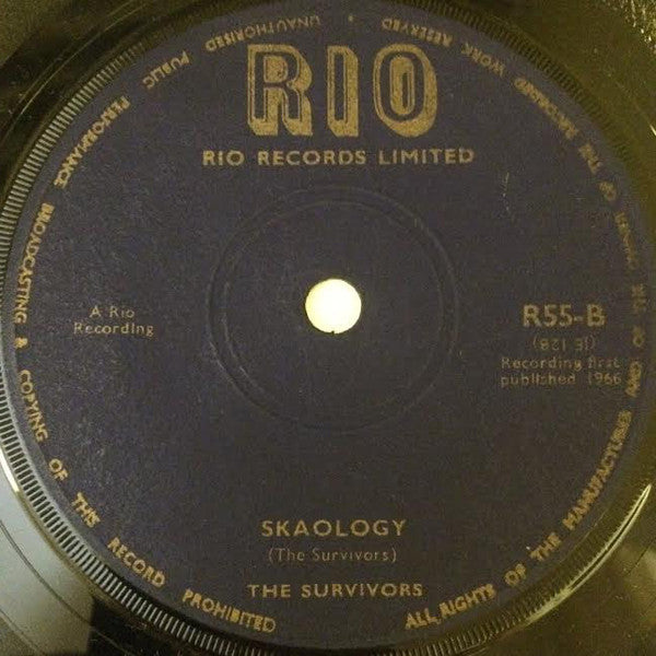 The Survivors (3) : Take Charge / Skaology (7")