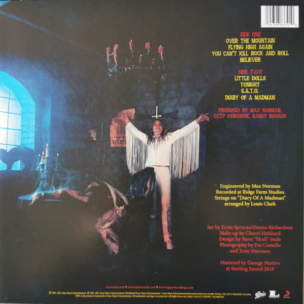 Ozzy Osbourne ~ Diary Of A Madman (Vinyl) - Djungel & Jazz