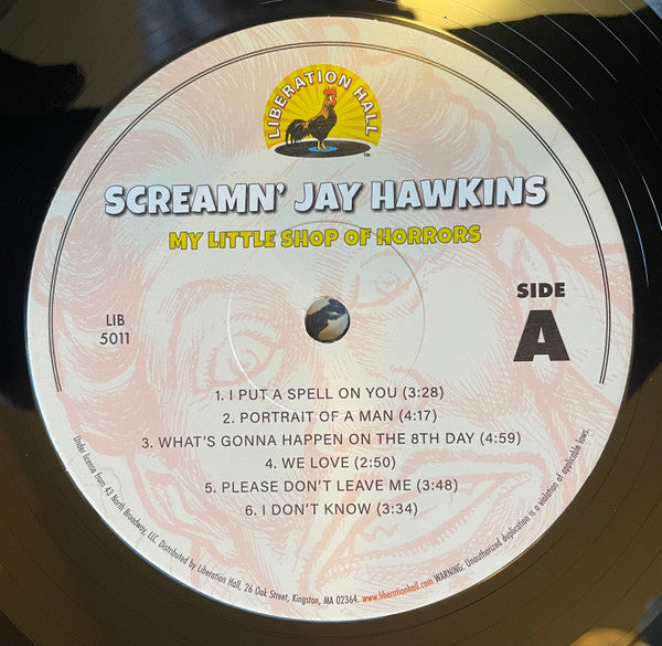 Screamin' Jay Hawkins ~ My Little Shop of Horrors (Vinyl) - Djungel & Jazz