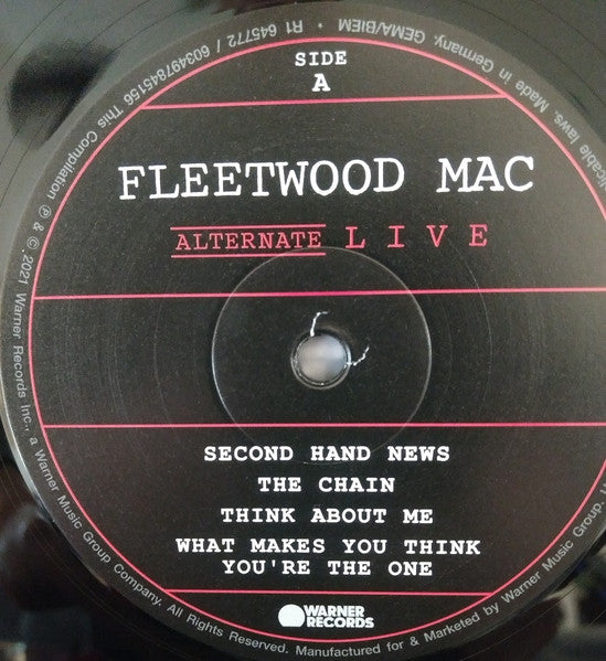 Fleetwood Mac ~ Alternate Live (Vinyl) - Djungel & Jazz
