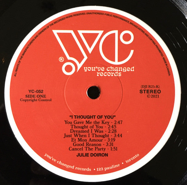 Julie Doiron ~ I Thought Of You (Vinyl) - Djungel & Jazz