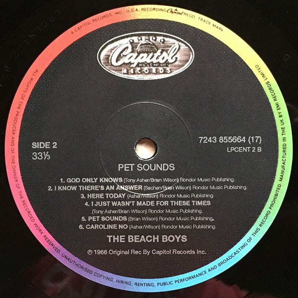 The Beach Boys ~ Pet Sounds (Vinyl) - Djungel & Jazz