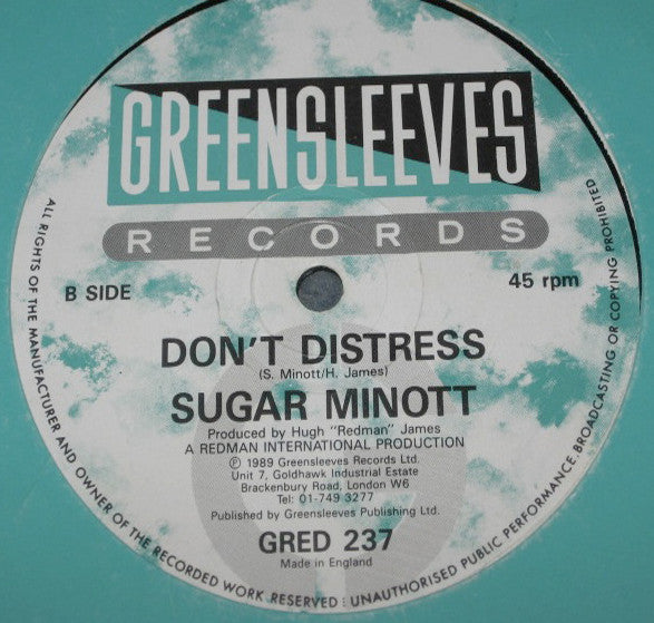 Carl Meeks / Daddy Lilly / Sugar Minott : Heard About My Love / Don't Distress (12")