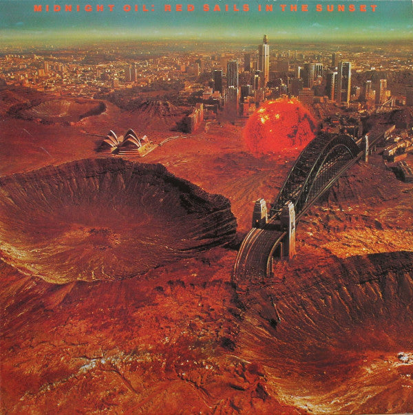Midnight Oil ~ Red Sails In The Sunset (Vinyl) - Djungel & Jazz