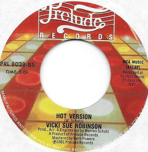 Vicki Sue Robinson ~ Hot Summer Nights (Vinyl) - Djungel & Jazz