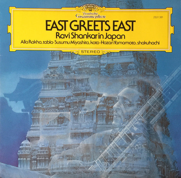 Ravi Shankar : East Greets East (LP, Album, RE)
