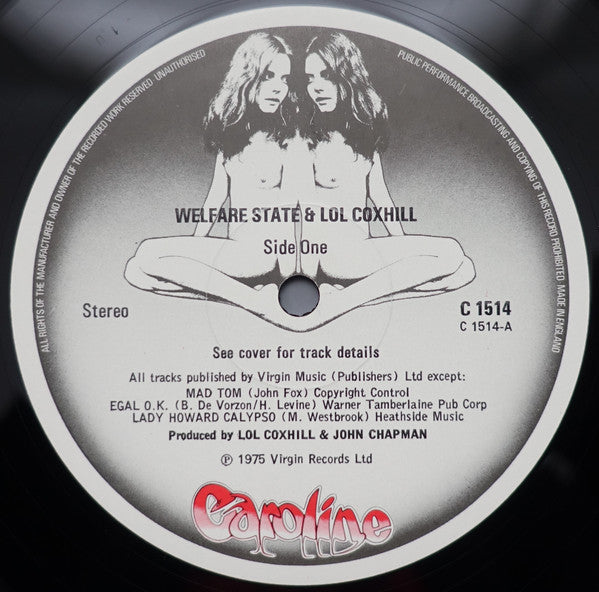 Welfare State / Lol Coxhill ~ Welfare State / Lol Coxhill (Vinyl) - Djungel & Jazz