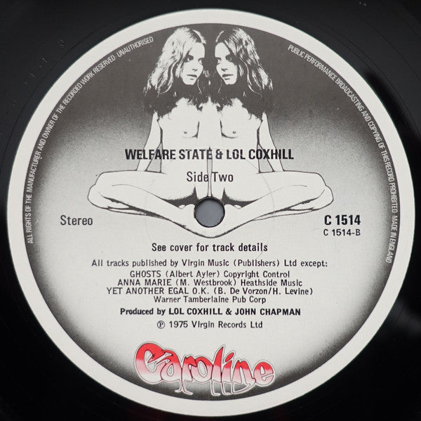 Welfare State / Lol Coxhill ~ Welfare State / Lol Coxhill (Vinyl) - Djungel & Jazz