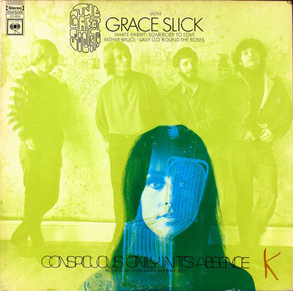The Great Society With Grace Slick ~ Conspicuous Only In Its Absence (Vinyl) - Djungel & Jazz