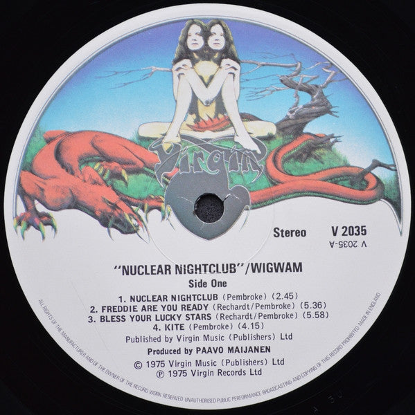 Wigwam (3) : Nuclear Nightclub (LP, Album)