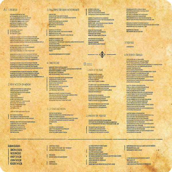 Duran Duran ~ Seven And The Ragged Tiger (Vinyl) - Djungel & Jazz