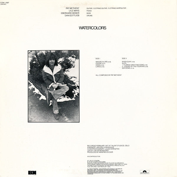 Pat Metheny ~ Watercolors (Vinyl) - Djungel & Jazz